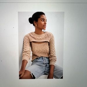 NWT Anthropologie two piece sweater set